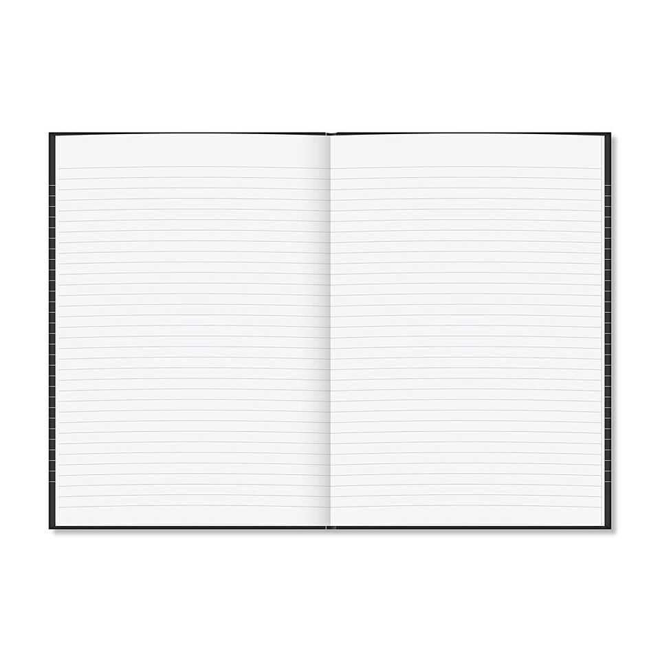 image 1 of Rhino A4 Casebound 192 Pages 8mm Lined Hardback Notebook