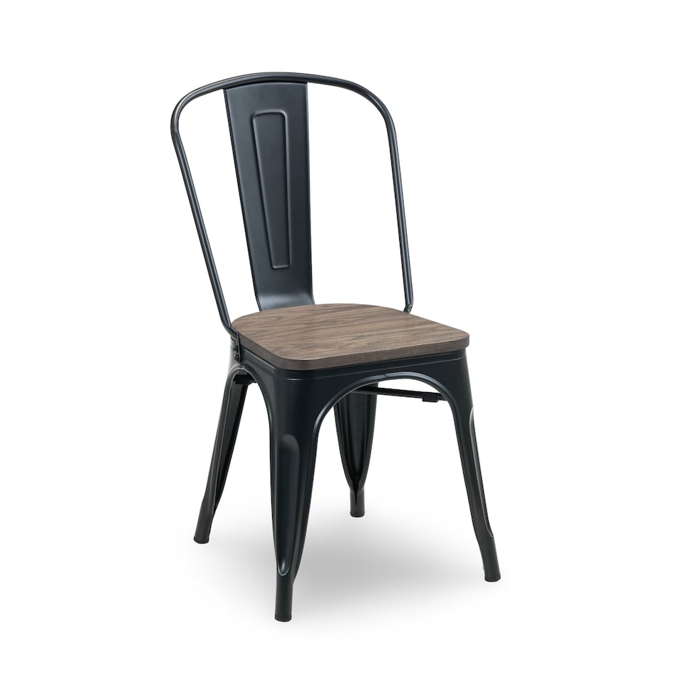 image 1 of Ashford Premium Metal Dining Chairs - Set of 4