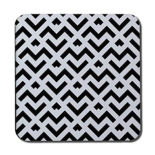 Black & White Geometric (Coaster)