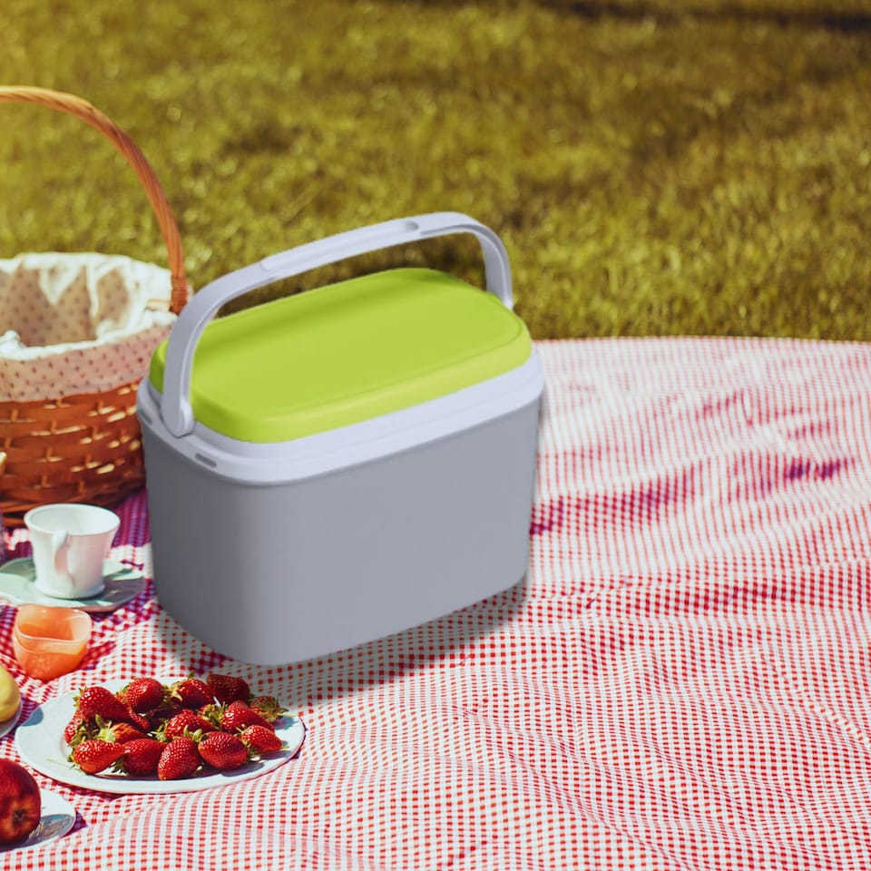 image 1 of 6L Cooler Box for Camping & Beach | Green | 1