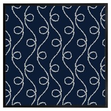 Swirled rope (Picutre Frame) Black | XS
