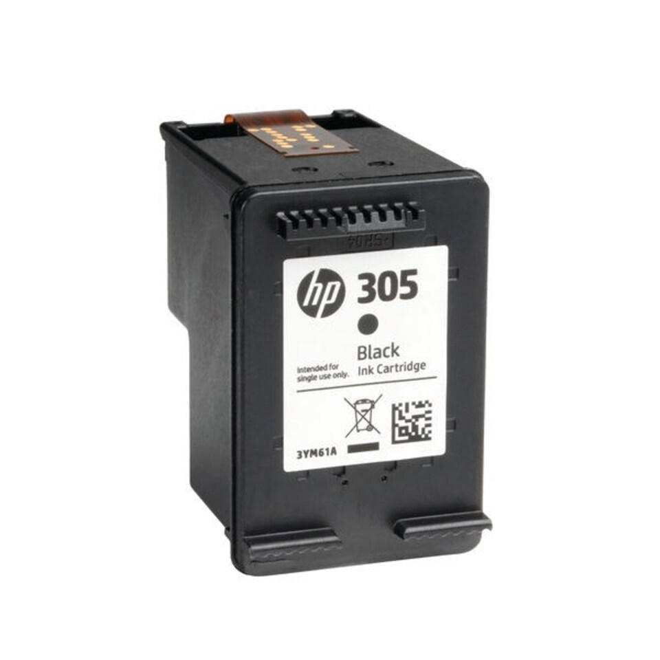 image 1 of 2x HP 305 Black & 1x Colour Ink Cartridge