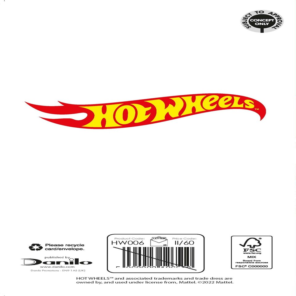 image 1 of Hot Wheels Age 5 Birthday Card