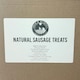 image 4 of HugglePets Assorted Natural Sausage Sticks Dog Treat Box (40 pcs)