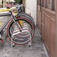 image 2 of HOMCOM Bike Parking Rack Bicycle Locking Storage Stand for 4 Cycling Silver
