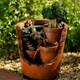 image 5 of Primrose Solar Potted Falls Cascading Water Feature with Lights 39cm