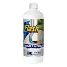 Flash Indoor & Outdoor Sink and Drain Unblocker 1L