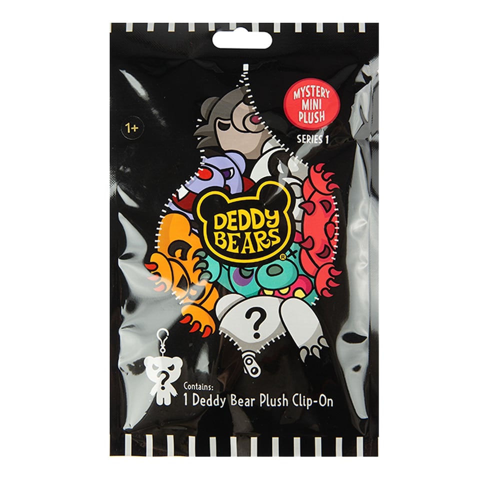 image 1 of vfm-estore Deddy Bears Blind Bag Soft Toy 10cm - Halloween Multi-Colour