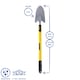 image 3 of Green Blade Telescopic Stainless Steel Garden Trowel - Yellow