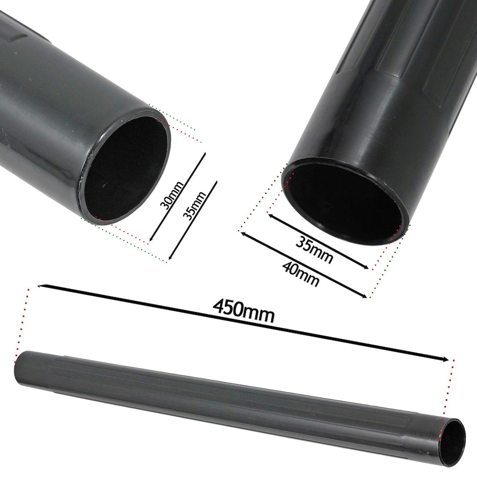 image 1 of SPARES2GO Hose Spare Parts for Titan TTB774VAC 16L TTB775VAC 20L TTB776VAC 30L TTB777VAC