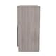 image 3 of Lucca 2 Door Cabinet in Grey Gloss & Grey Oak (Ready Assembled) | Grey | Grey Gloss & Grey Oak