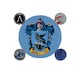 image 1 of Harry Potter Ravenclaw Stickers - Blue - One Size