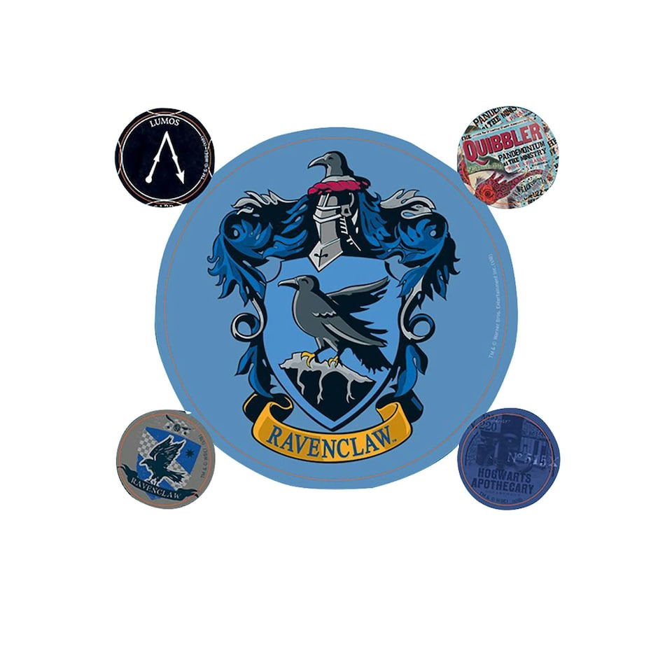 image 1 of Harry Potter Ravenclaw Stickers - Blue - One Size