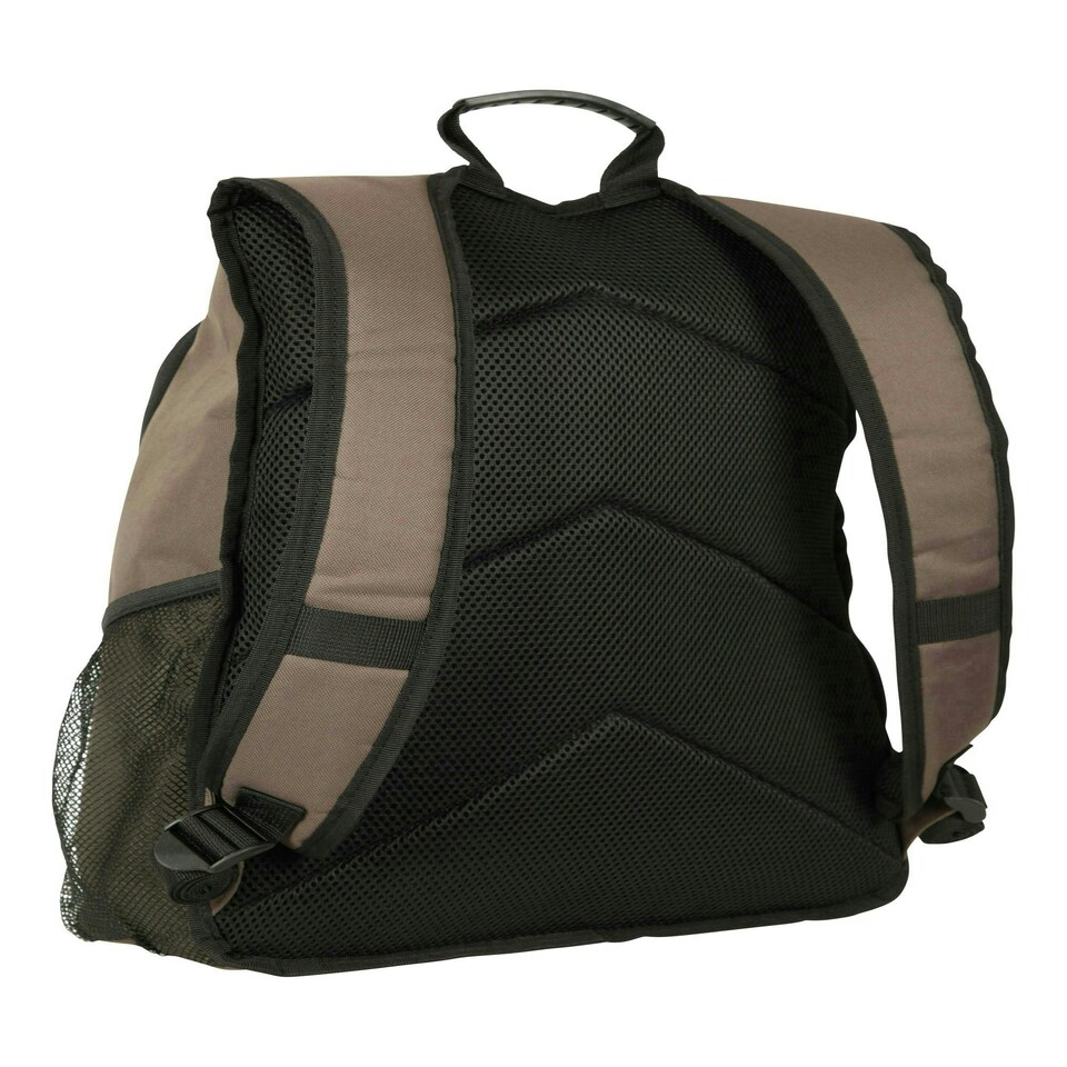 image 1 of Mountain Warehouse Fawkes Rucksack with Padded Back & Side Pockets Everyday Bag Grey