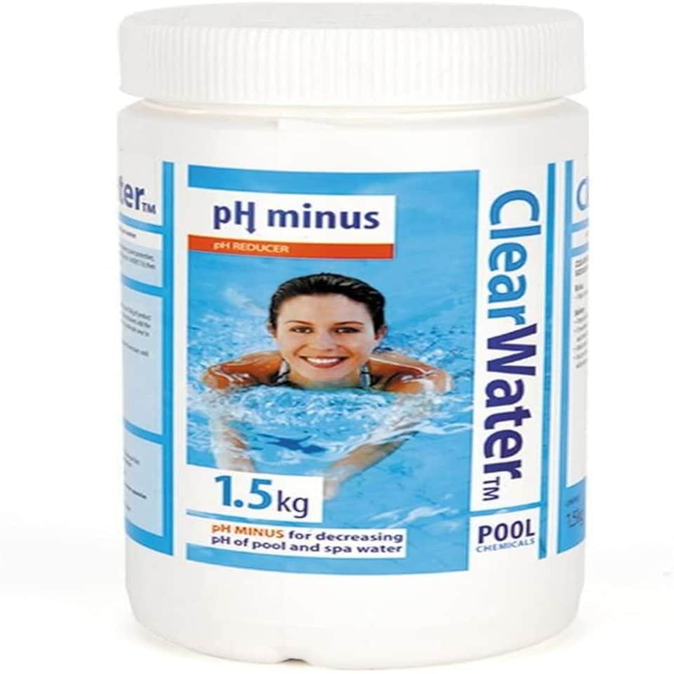 image 1 of Clearwater 1.5kg CH0008 PH Minus Decreaser for Swimming Pool and Spa Treatment