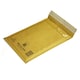 image 3 of 100 x H/5 (270x360mm) Gold Mail Lite Bubble Lined Padded Peel & Seal Envelope Postal Mailer Bags | Gold | One Size | 1.0