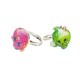 image 4 of Shopkins Girls Series 1 Ring Set (Pack of 5) - Multicoloured - One Size