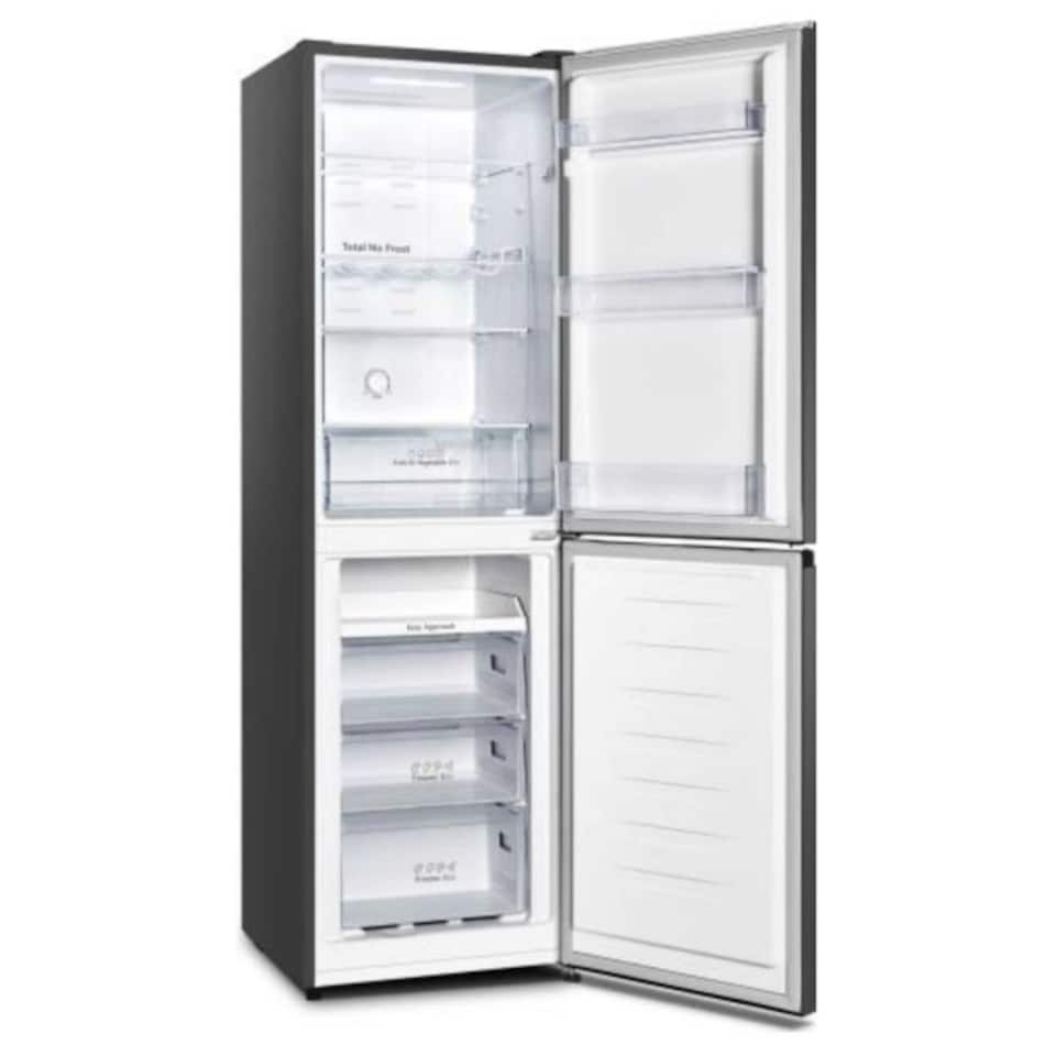 image 1 of Hisense RB327N4BBE 256litre Fridge Freezer NO FROST Black