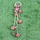 image 6 of Christmas hanging decoration 46 CM Rustic Red rusty bells