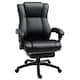 image 1 of Vinsetto Executive Home Office Chair, Computer Chair, with Foot Rest, Black