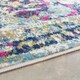 image 4 of KUKOON Grey Multicolour Traditional Medallion Bordered Living Area Rug 80cm x 150cm | Multi