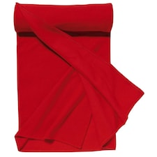 SOLS Plaid Pill Resistant Fleece Blanket - Red - ONE