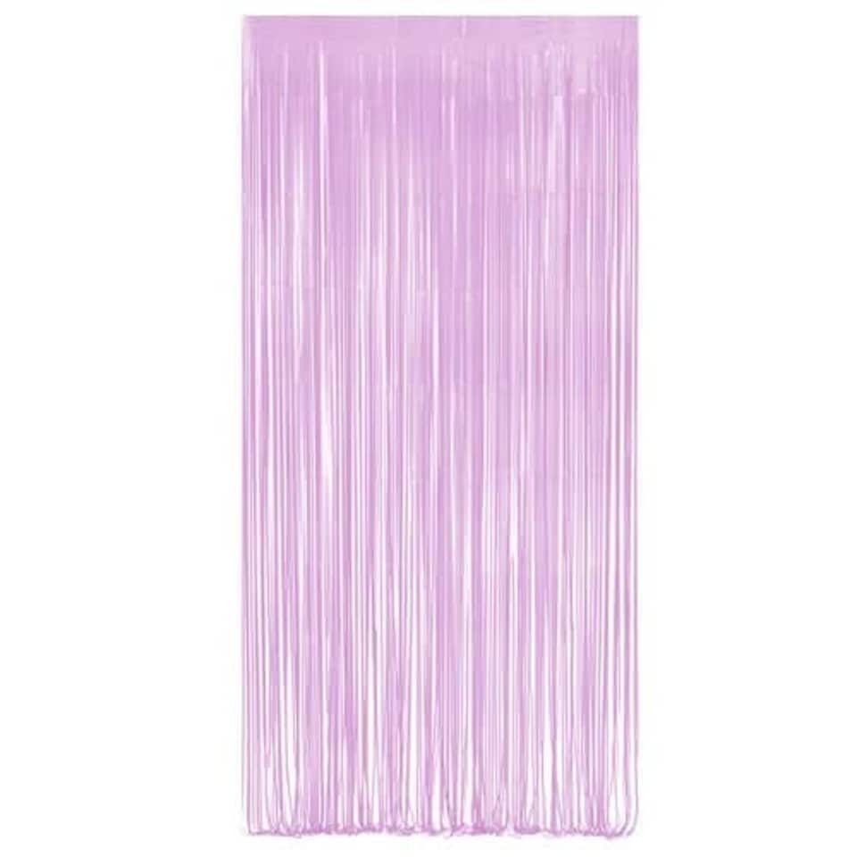 Lavender Plastic Door Curtain Backdrop 1.9m x 99cm - Pack of 5