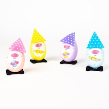 Easter Gonk Eggs 8cm - Pack of 4
