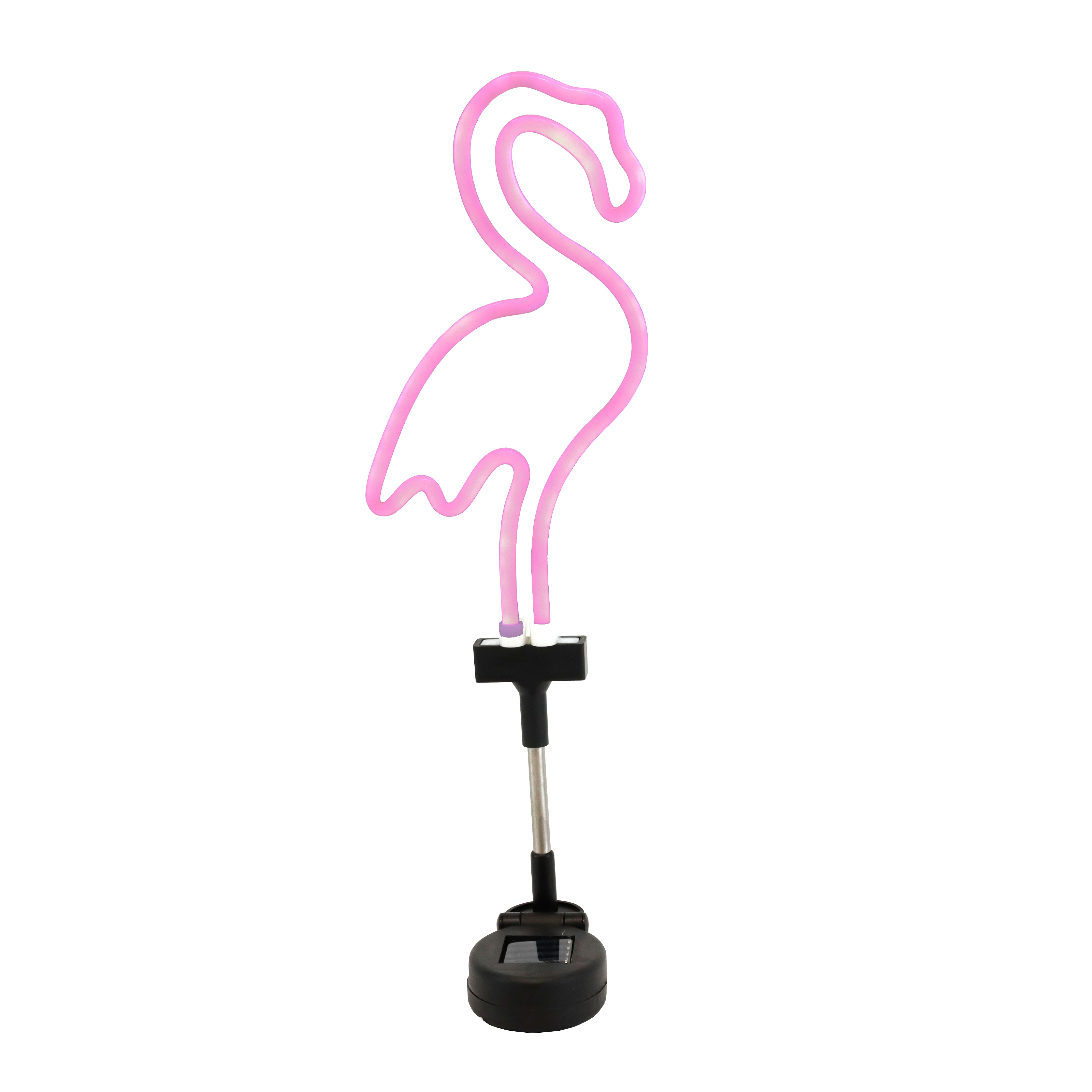 Gardenwize Solar LED Pink Flamingo Garden Light Outdoor - Tesco