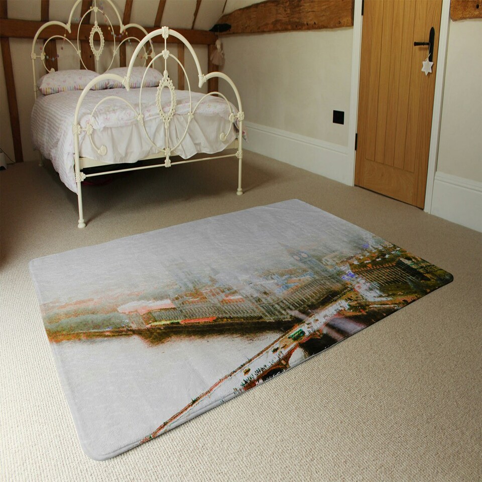image 1 of BIG BEN IN THE MIST (Rug) Multi | XL: 160x230cm