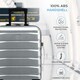image 9 of Flight Knight Suitcase Set, Large Suitcase, Extra Large Suitcase, Cabin Suitcase 55x40x20cm - 60+ Airlines Approved - EasyJet, Jet2, Ryanair Priority Carry On Cream | Cream | Large