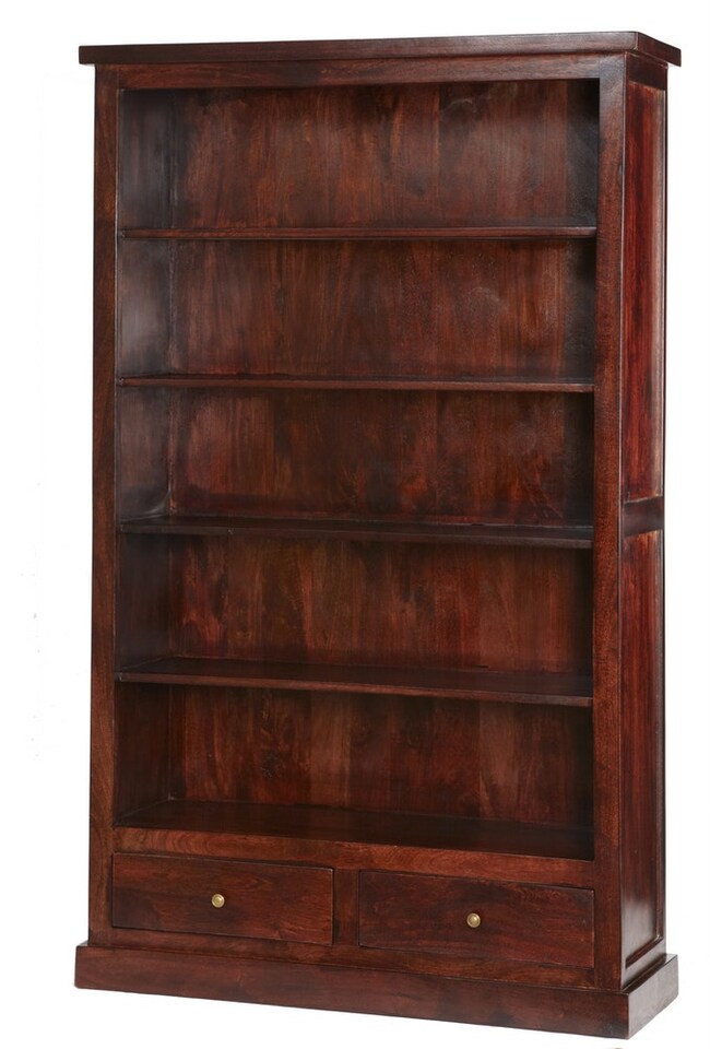 Jaipur Dark Mango Large Bookcase | Brown | Brown