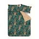 image 4 of Catherine Lansfield Tropic Tiger Green Duvet Cover Set Green | Double
