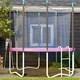image 2 of SPORTNOW 8FT Trampoline Pad Spring Cover, Waterproof, Multi-Colored