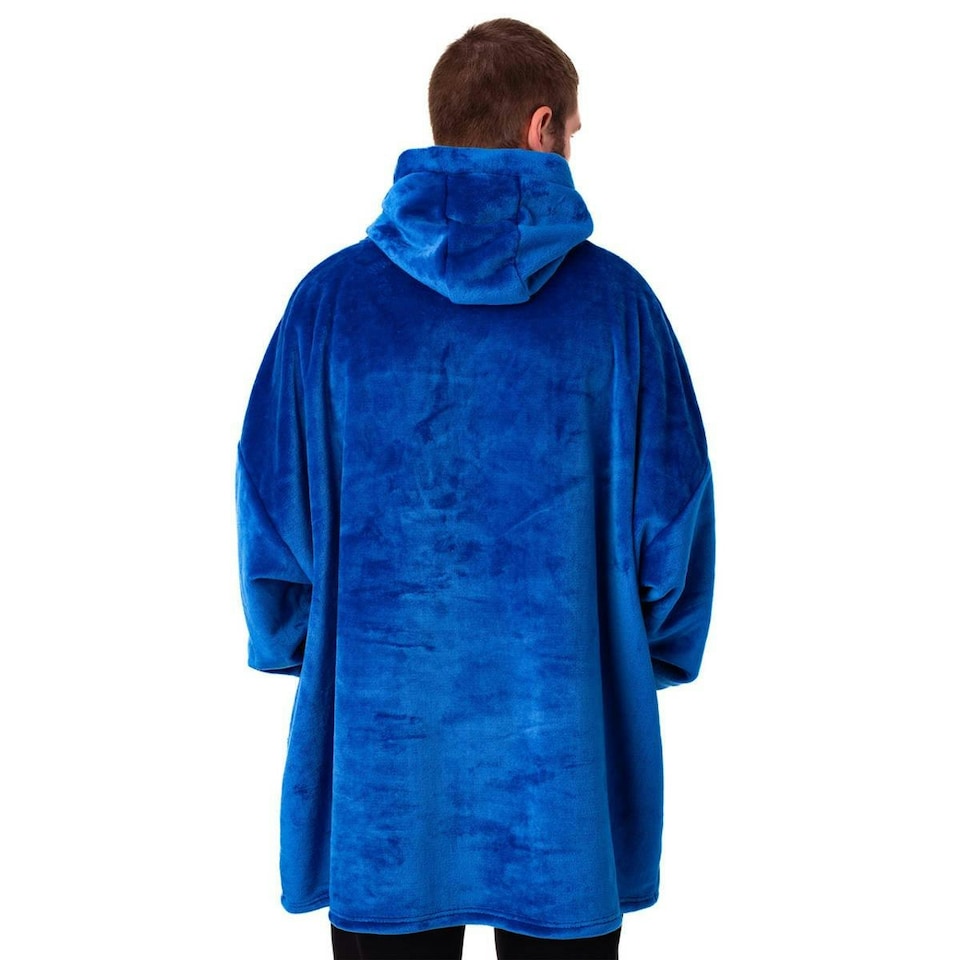 image 1 of England FA Mens Logo Blanket Hoodie - Blue - One Size