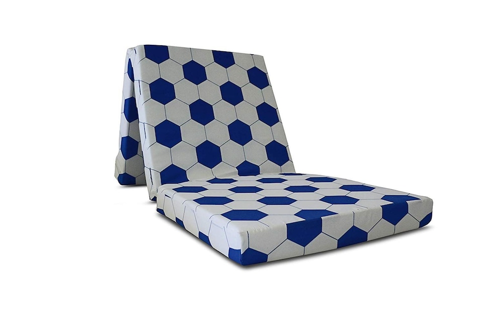 image 1 of Kids Futon Mattress 152 x 51cm | Foldable Floor Bed for Sleepovers