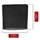 image 4 of SPARES2GO Filter + Foam Sleeve for Mac Allister MWDV16L-A MWDV20L-A MWDV30L-A 16L 20L 30L Vacuum