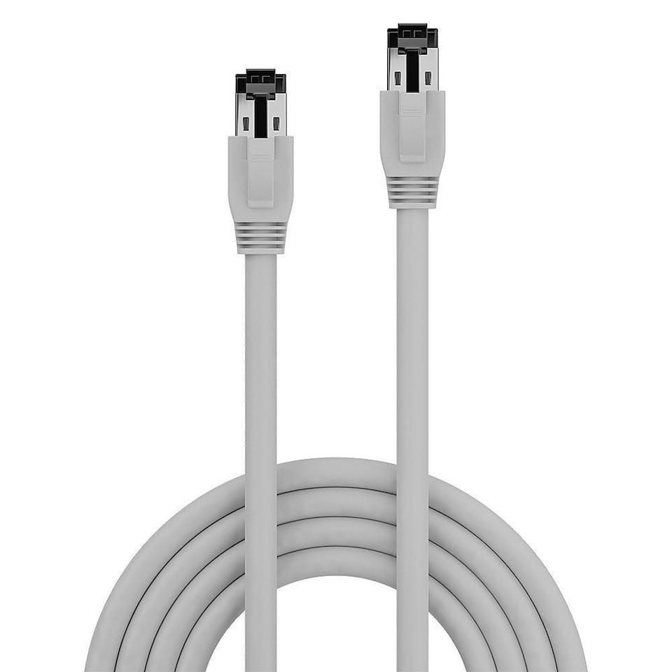 image 1 of Lindy Ethernet Cable 0.5m CAT 8 Internet cable 40Gbps 2000Mhz Network Cable, RJ45 LAN Patch Cable