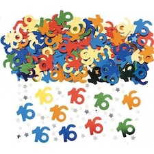 Amscan 16 Stars Confetti - Multicoloured - One Size