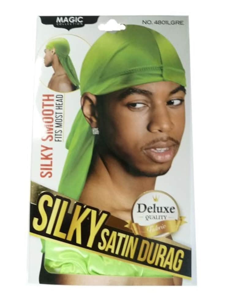 Bee Sales Magic Collection Silky Satin Durag 4801LGRE