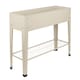 image 1 of Harbour Housewares Elevated Raised Garden Bed with Legs & Storage Shelf - Ivory | Cream | Ivory