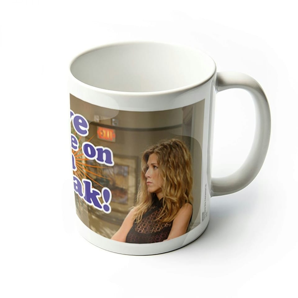 image 1 of Friends We Were On A Break Mug - White - One Size