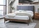 image 2 of 5ft King Size Dark Grey Grey Soft Velvet Fabric Upholstered and Wood Bed Frame Bedstead | Grey | Dark Grey | King