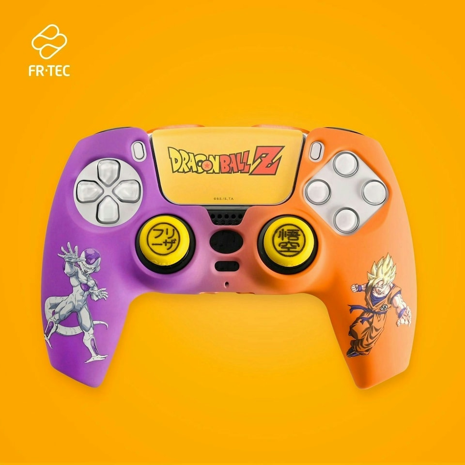 image 1 of Dragon Ball Z PS5 Dualsense Controller Combo Accessories Pack
