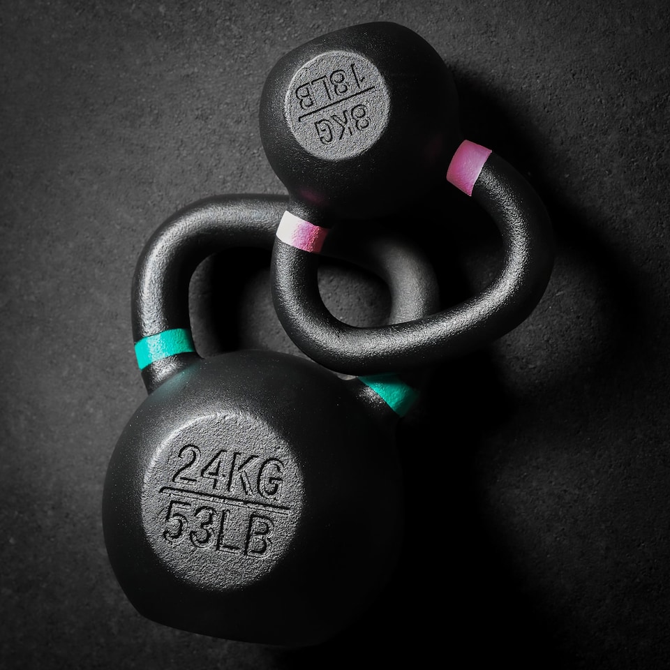image 1 of GYM SETS Cast Iron Kettlebells- (Single 16kg Kettlebell)