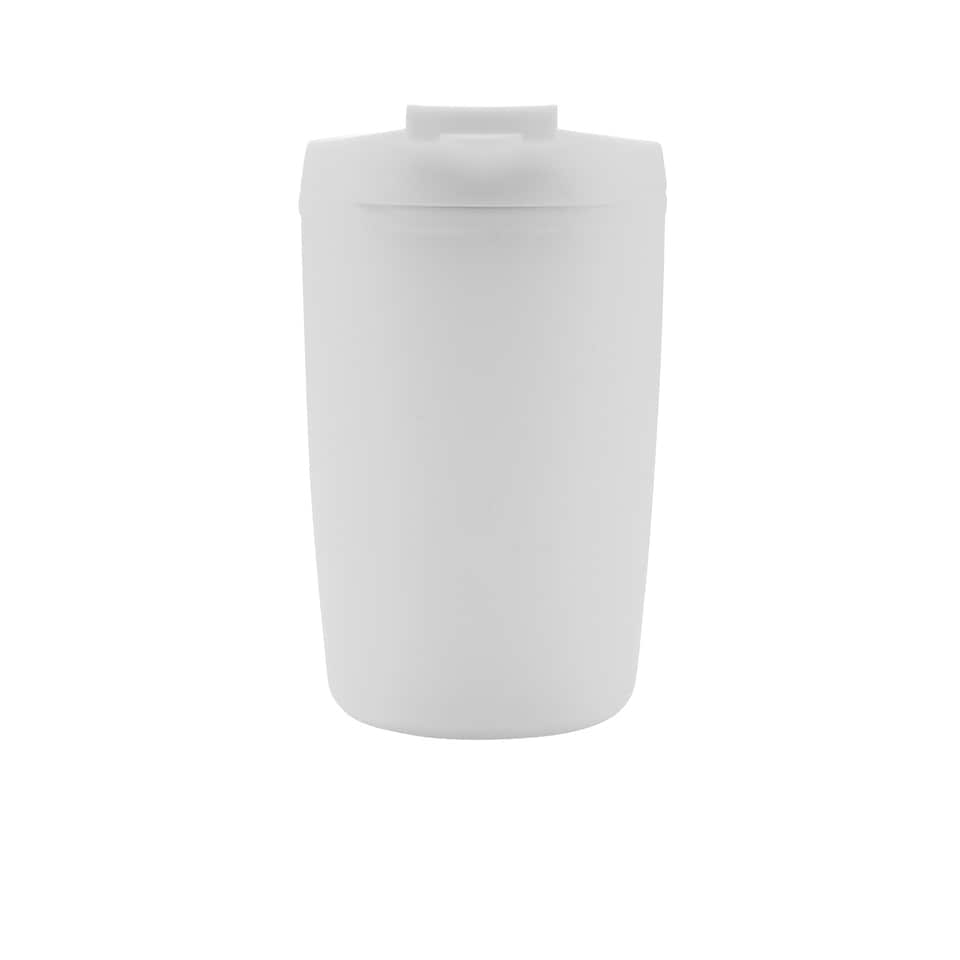 image 1 of XD Collection Flip Top Polypropylene Recycled 300ml Tumbler - White - One Size