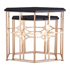 Interiors by Premier Set Of Two Lexa Side Tables