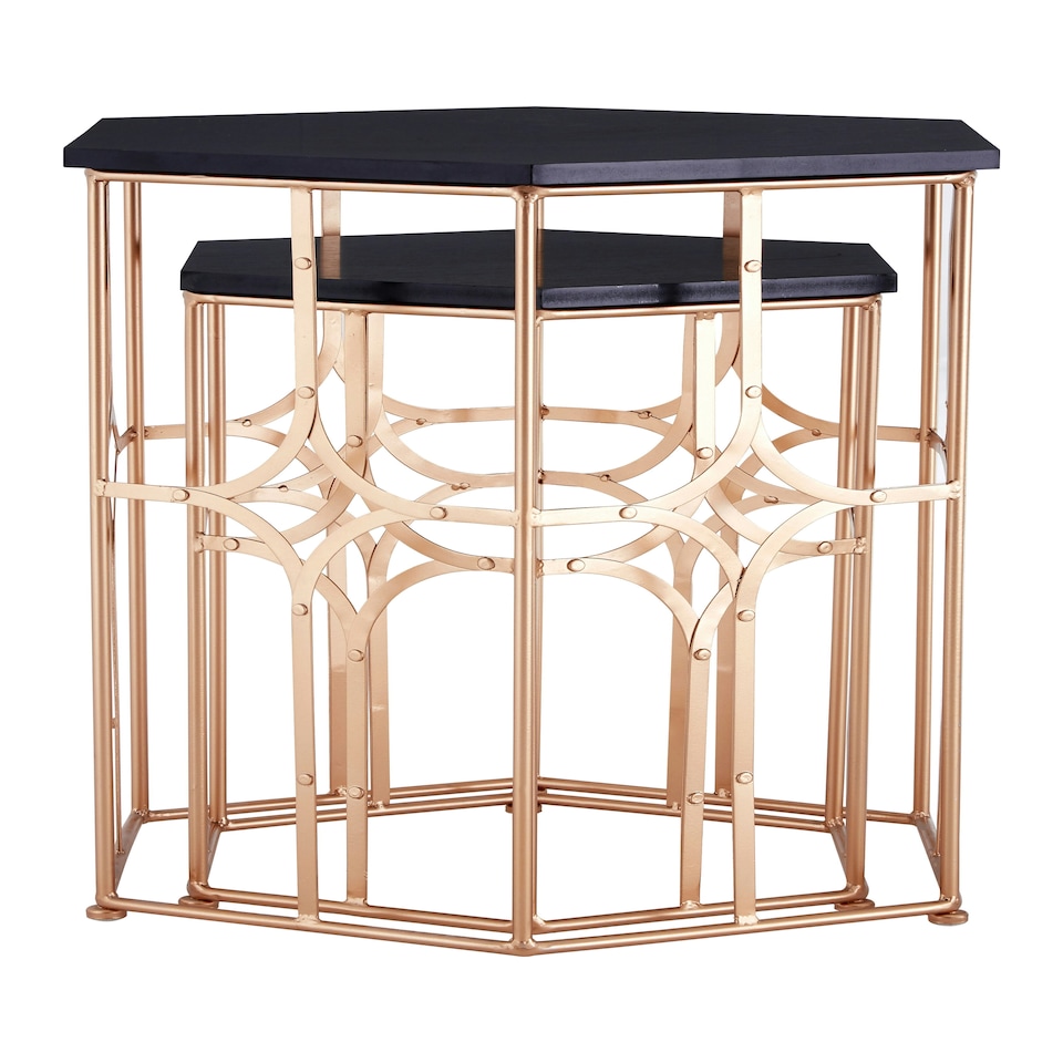 image 1 of Interiors by Premier Set Of Two Lexa Side Tables