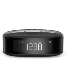 Philips TAR3505 Radio Alarm Clock in Black