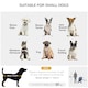 image 2 of PawHut Pet Stroller Dog Pram Pushchair Cat Travel Carriage Universal Wheels Blue